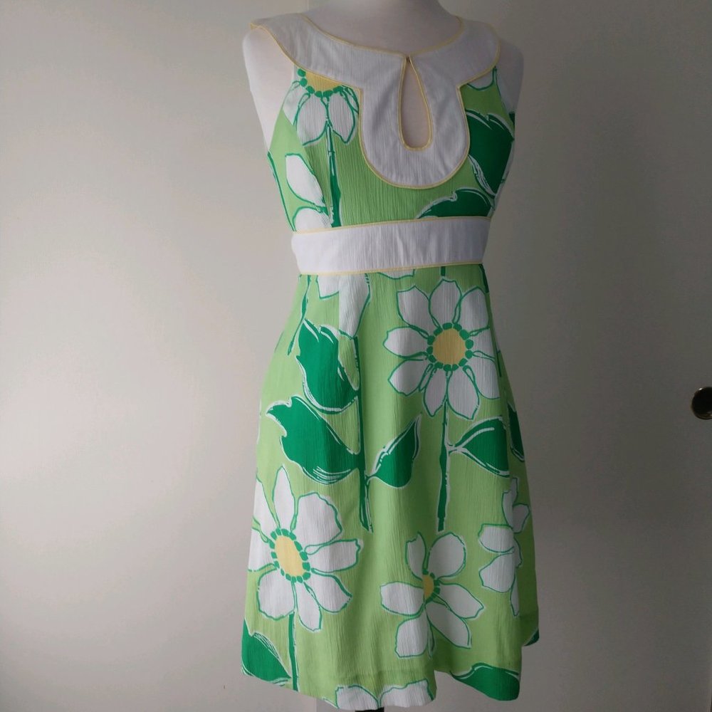 Lilly Pulitzer dress Green floral